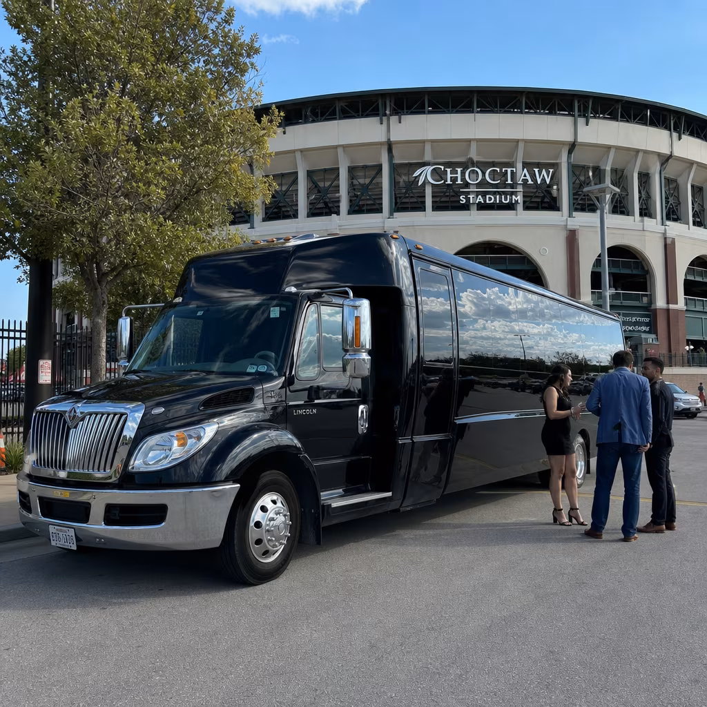 Rent a Bus to Choctaw Stadium