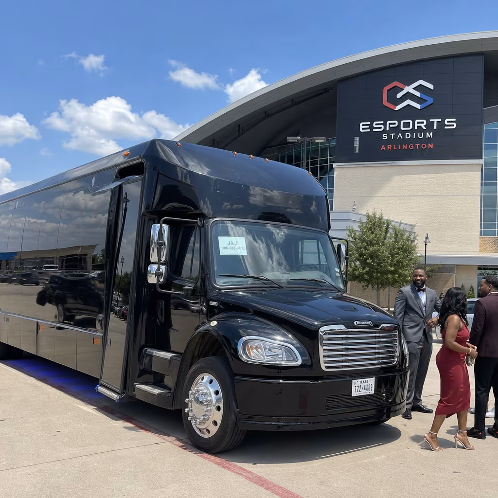 Rent a Bus to Esports Stadium Arlington