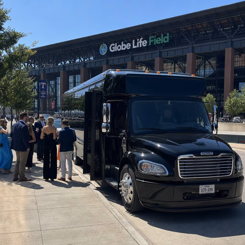 Rent a Bus to Globe Life Field