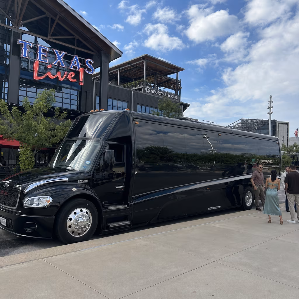 Rent a Bus to Texas Live!
