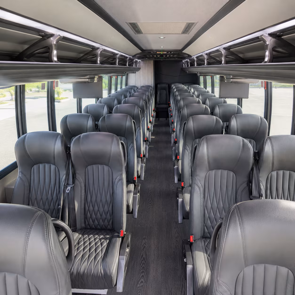 Arlington Airport Shuttle & Transportation party bus exterior