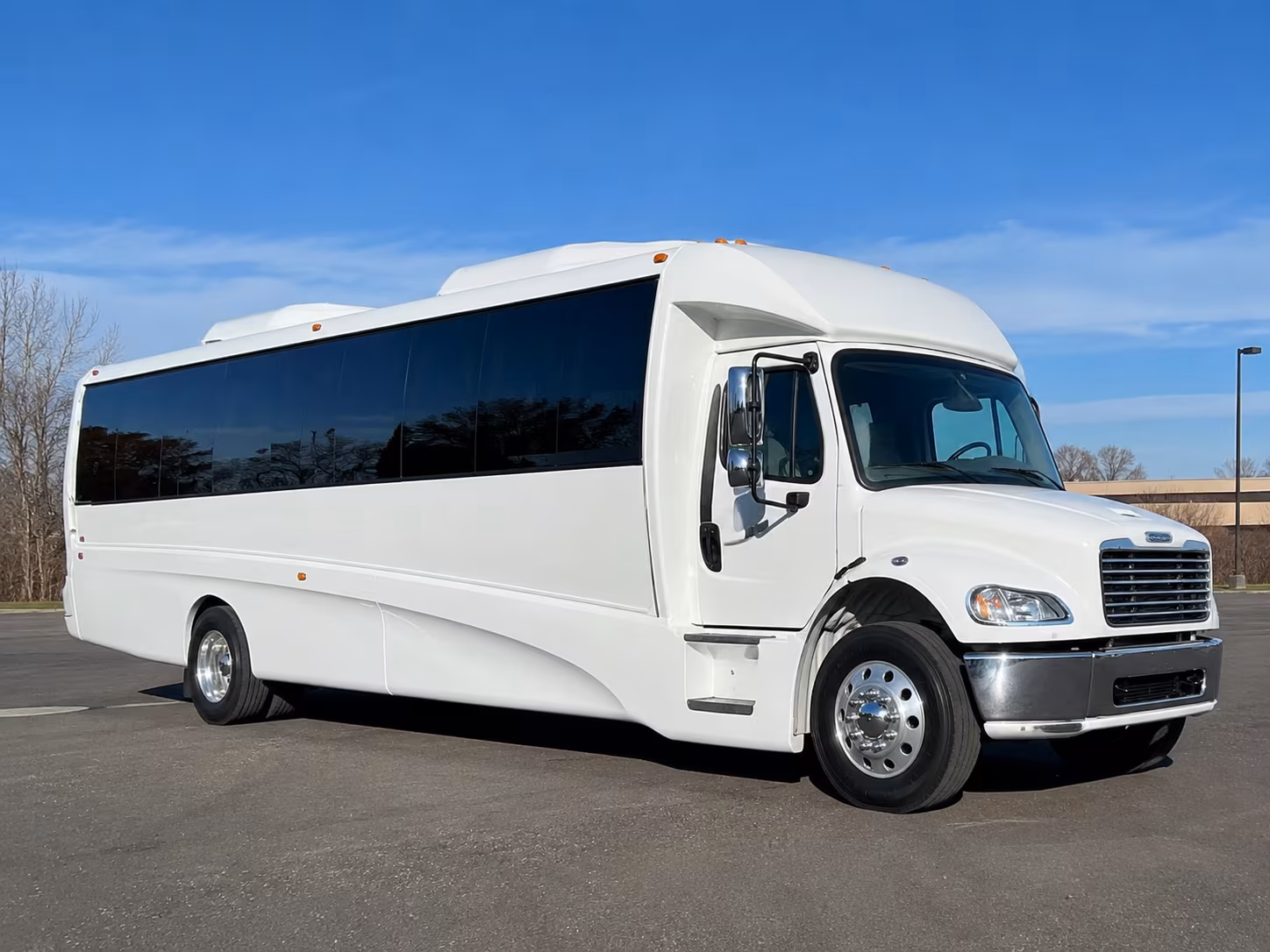 Arlington Birthday, Sweet 16, & Quinceañera Transportation party bus exterior