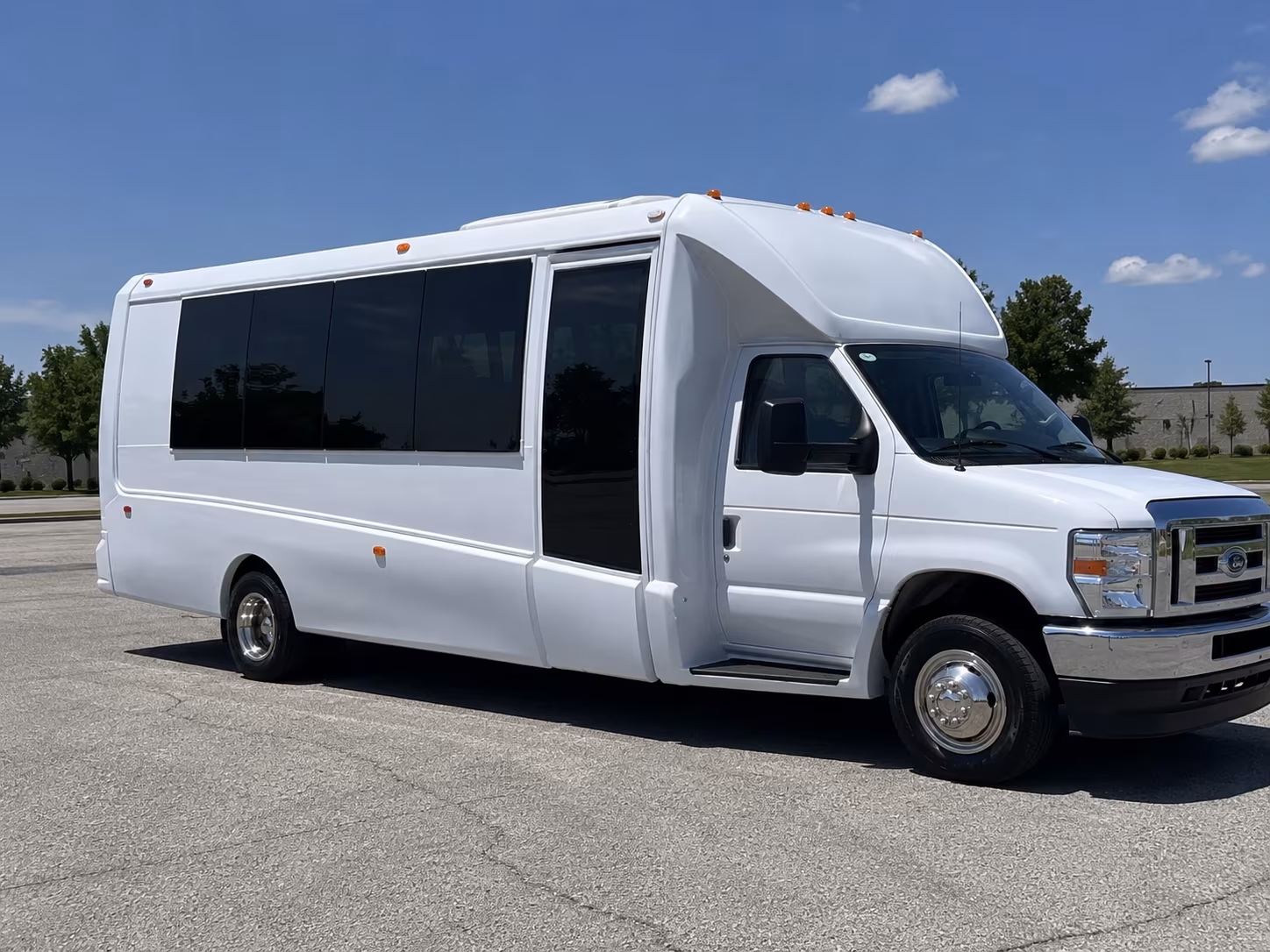 Arlington Concert & Music Festival Transportation party bus exterior