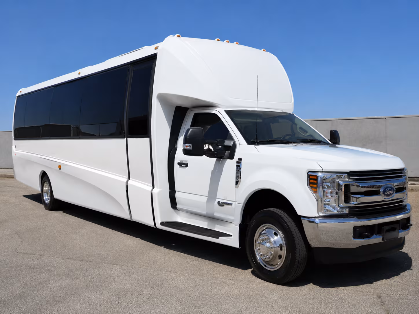 Arlington Corporate Transportation party bus exterior