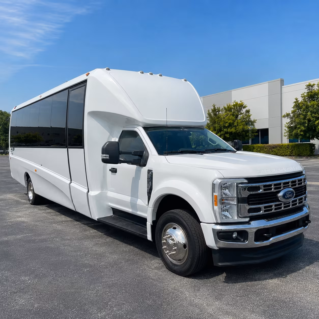 Arlington Corporate Transportation party bus interior