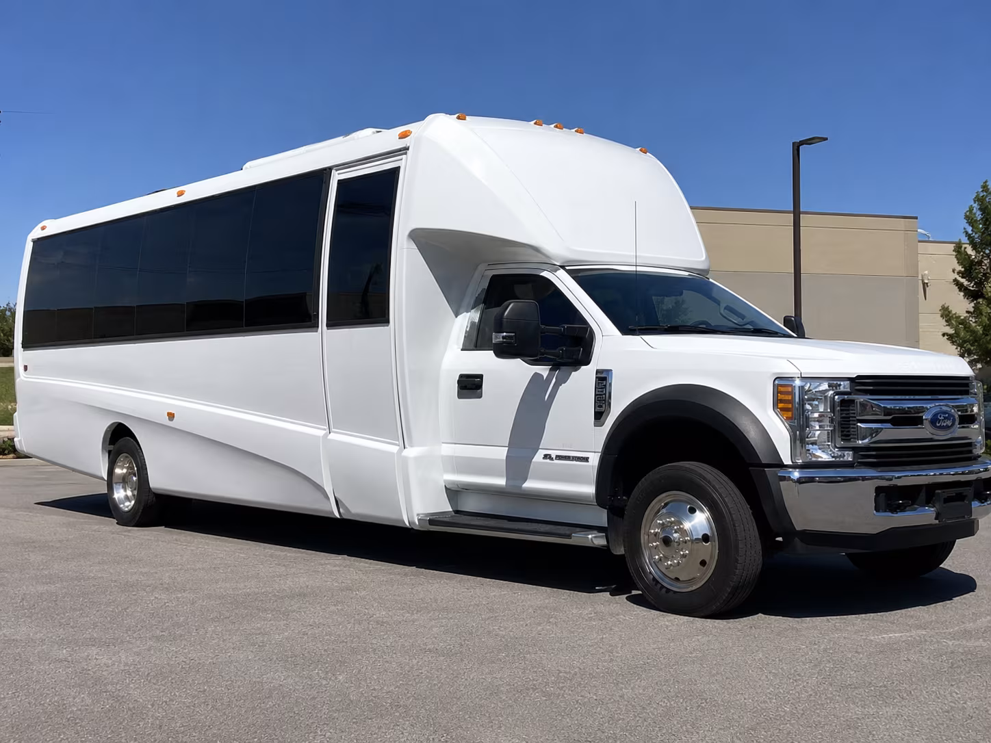 Arlington Corporate Transportation party bus exterior