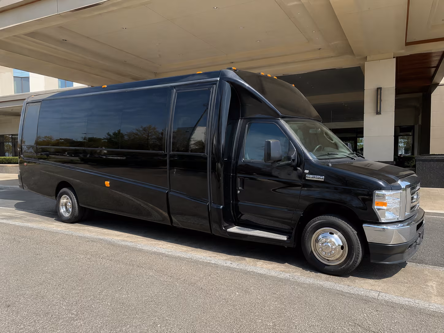 Arlington Prom & Homecoming Transportation party bus exterior