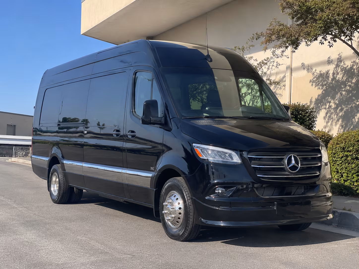Arlington School Event Transportation party bus exterior