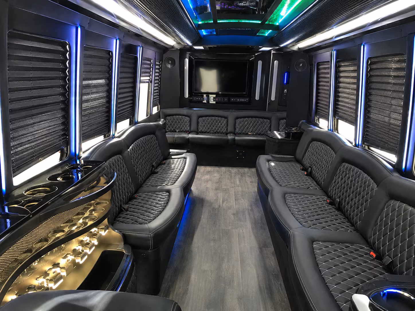 Arlington Winery Tour & Pub Crawl Transportation party bus exterior