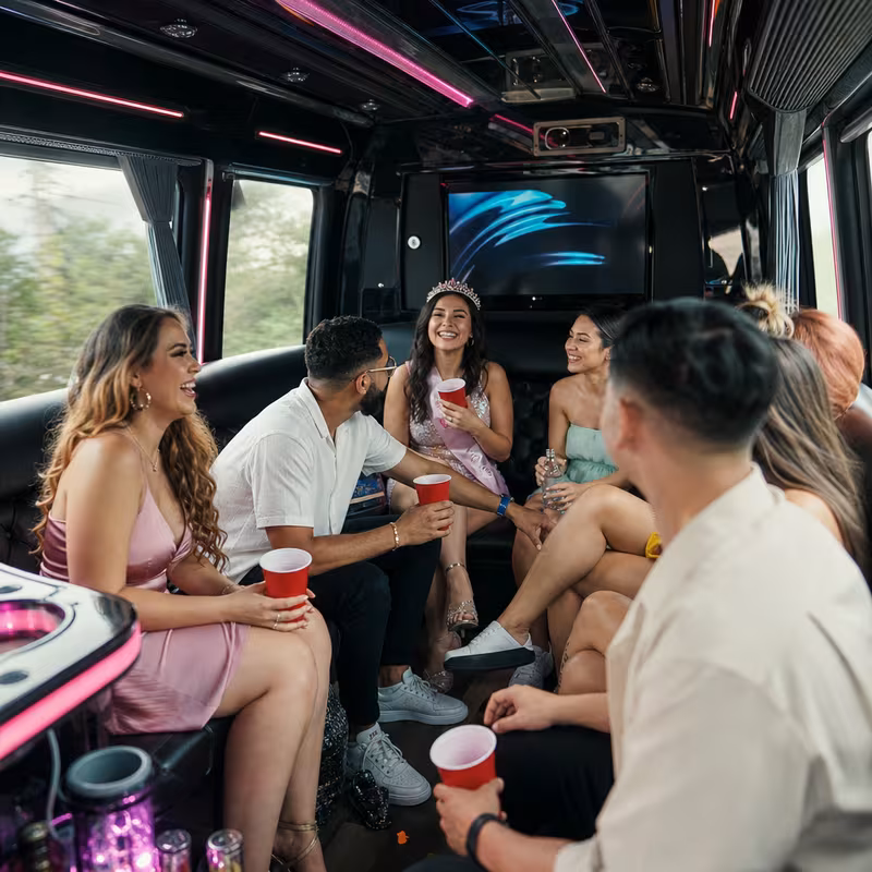 Arlington Birthday Transportation fleet vehicle