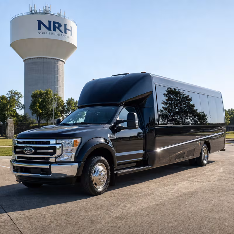 North Richland Hills Party Bus Rental