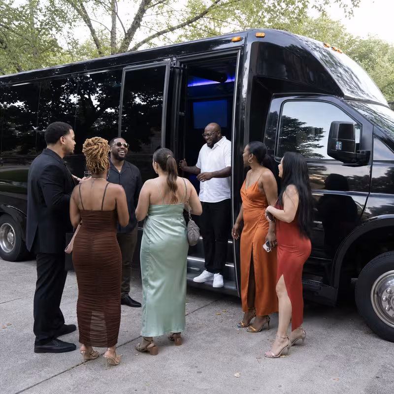 Arlington Private Event Transportation fleet vehicle